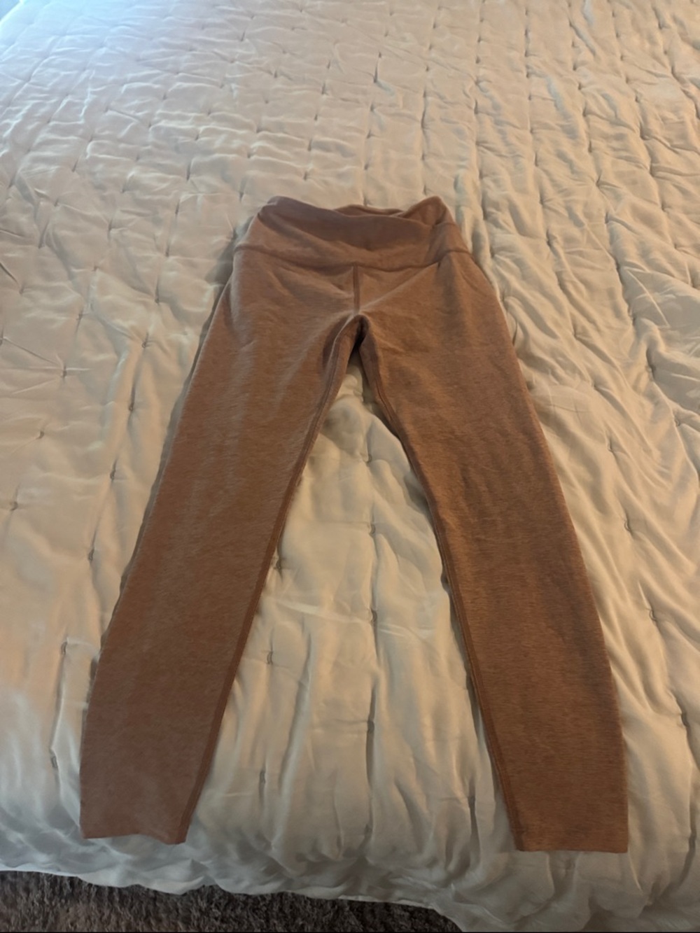 Beyond Yoga Kids Brown Stretch Leggings